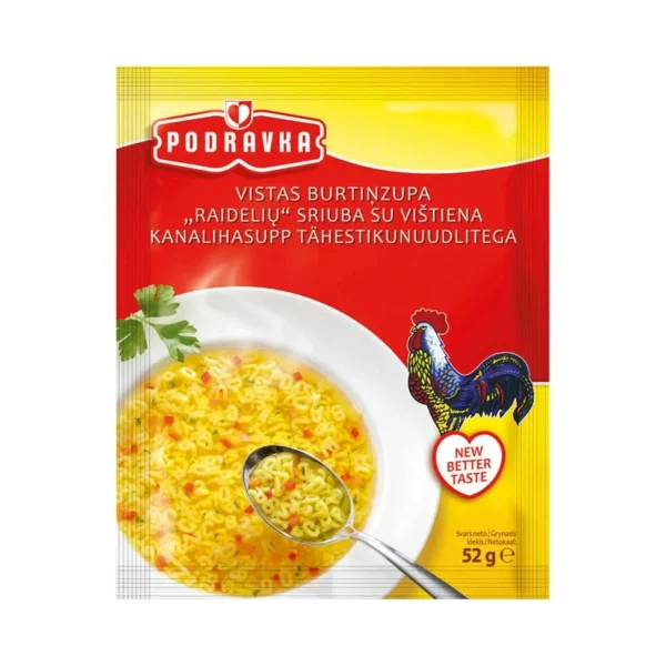 PODRAVKA KANASUPP NUUDLITEGA 62G