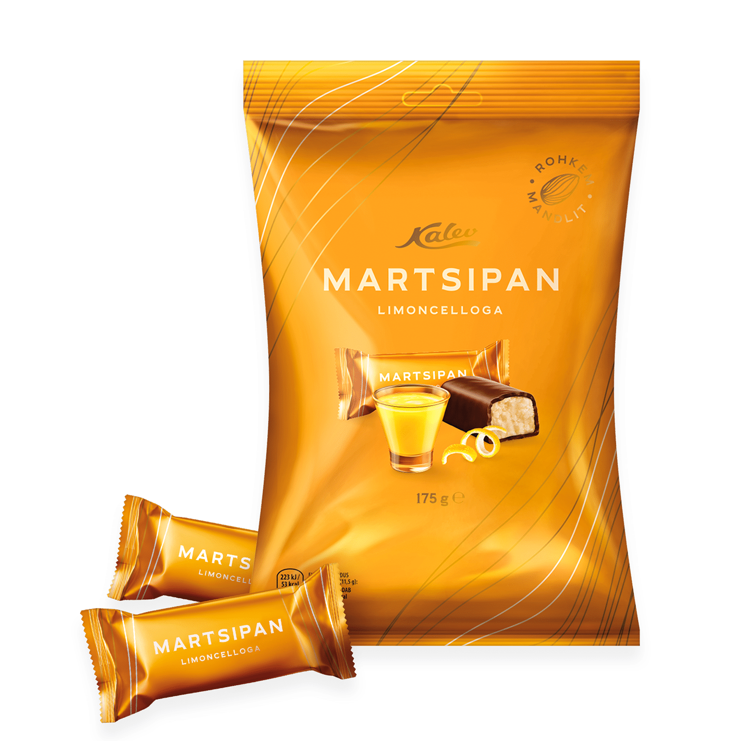 KALEV MARTSIPANIKOMPVEK LIMONCELLO 175GR