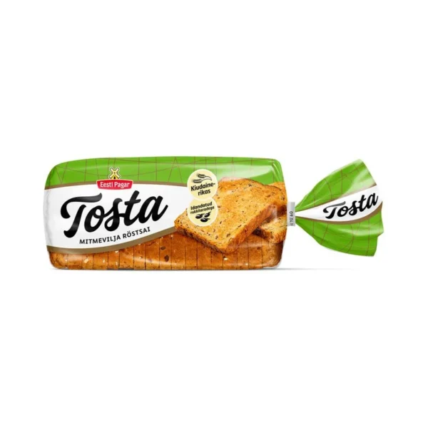 TOSTA! MITMEVILJA-RÕSTISAI viil 500Gr (EESTI PAGAR)