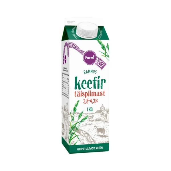 KEEFIR pure täispiimast 3.8-4.2% 1kg (FARMI)