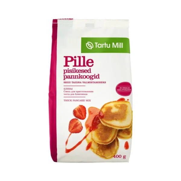 TARTU MILL PILLE PISIKESED PANNKOOGID 400Gr