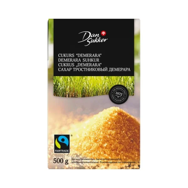 DAN SUKKER PRUUN SUHKUR 500G DEMIRARA