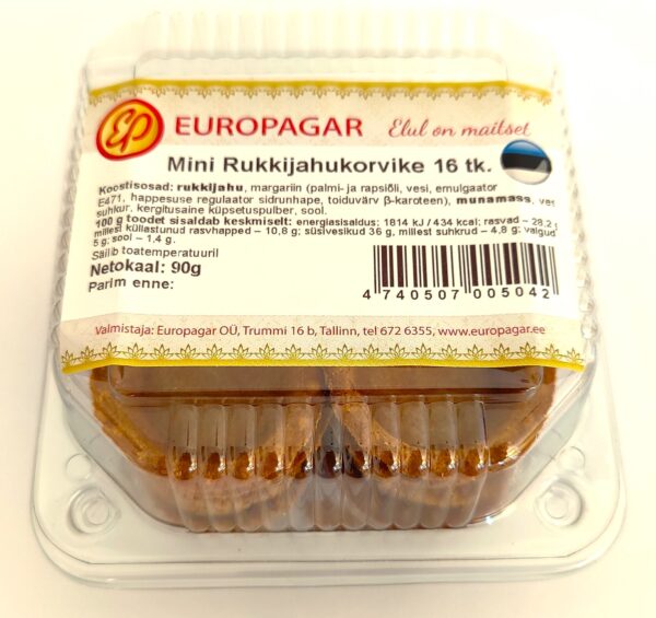 EUROPAGAR MINI RUKKIJAHUKORVIKE 16TK*90G