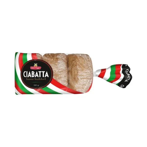 CIABATTA TUME KUKKEL 210GR (EESTI PAGAR)