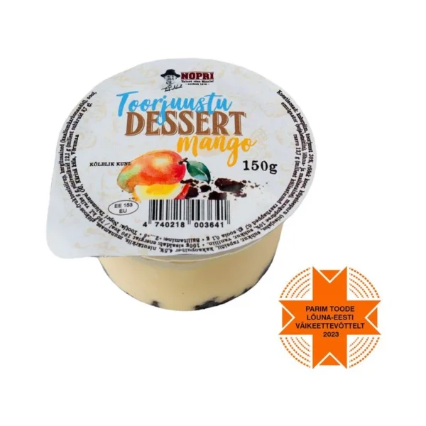 NOPRI TOORJUUSTU DESSERT MANGO 150G