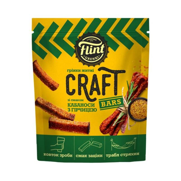 FLINT CRAFT GRENKI KABANOSS VORSTIKESE JA SINEPI 90G