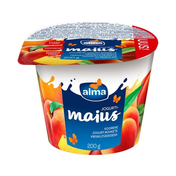 JOGURTIMAIUS 200GR  VIRSIKU (ALMA)