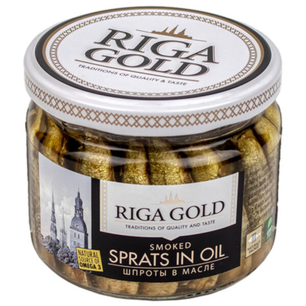 KONS.RIGA GOLD  SPROTID ÕLIS 250GR KLAAS