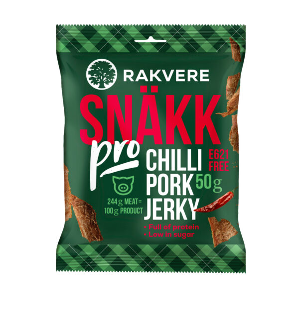 RLK SNACK CHILI POR JERKY  50Gr