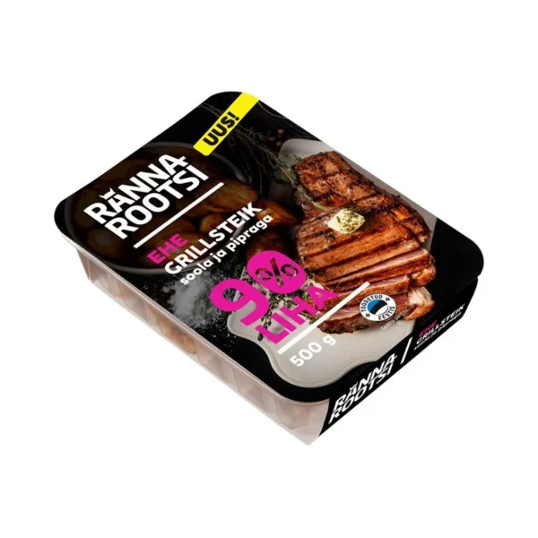 R.Rootsi EHE GRILLSTEIK SOOLJA JA PIPRAGA 500Gr