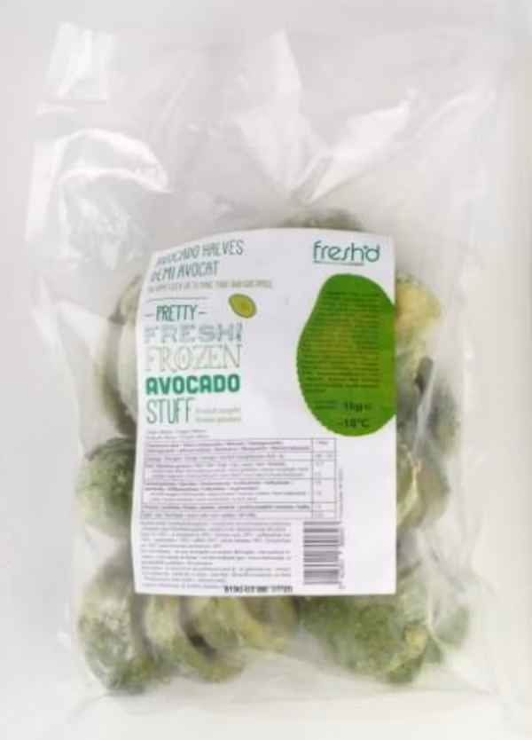 AVOKAADO POOLIKUD 1KG KÜLMUTATUD