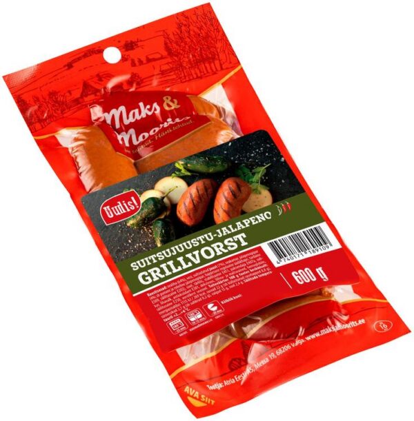 WÕRO MM GRILLVORST SUITSUJUUSTU-JALAPENO 600G