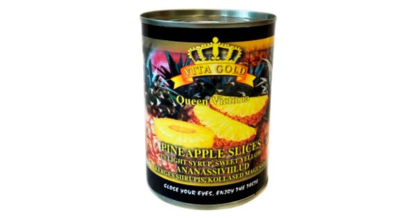 ANANASSIVIILUD 565g/300g VITA GOLD