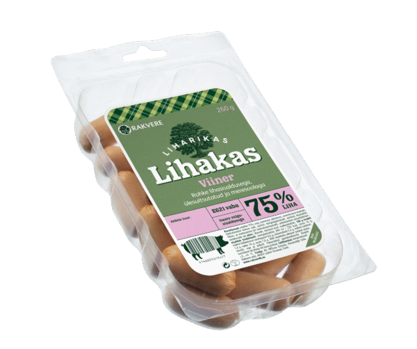 RLK LIHAKAS VIINER 260G