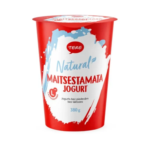 JOGURT MAITSESTAMATA LV 380GR (TERE)