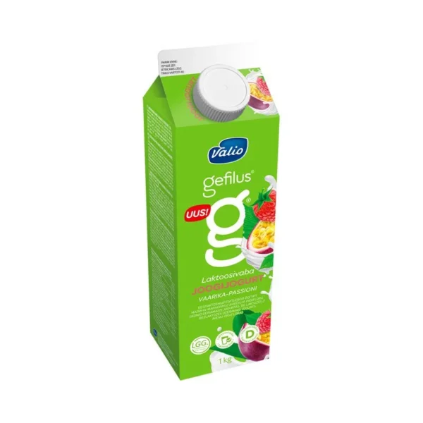 GEFILUS JOOGIJOGURT VAARIKA-PASSIOVI  LV 1 kg