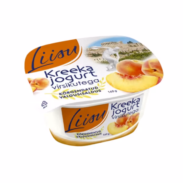JOGURT KREEKA VIRSIKU 160GR (LIISU)